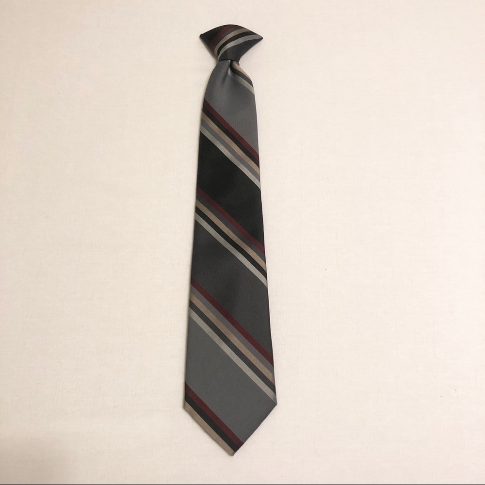 S&Q Clothiers Clip On Tie - Striped